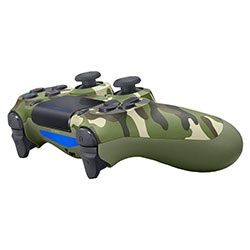 Control Dualshock 4 Camuflado Verde + Cable Carga Regalo 